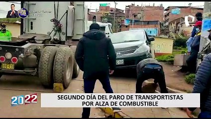 Ghino Malaspina sobre paro de transportistas: “Se ha registrado diferentes daños a la propiedad"