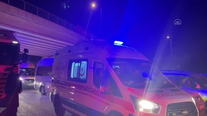 Çekmeköy'deki zincirleme trafik kazasında 3 kişi yaralandı