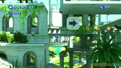Sonic Generations : Sky Sanctuary Sonic rétro