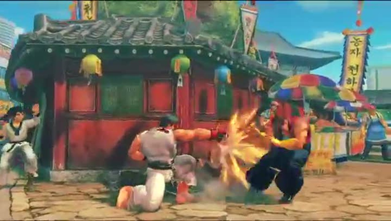Super Street Fighter IV : Arcade Edition : Yang vs Ryu
