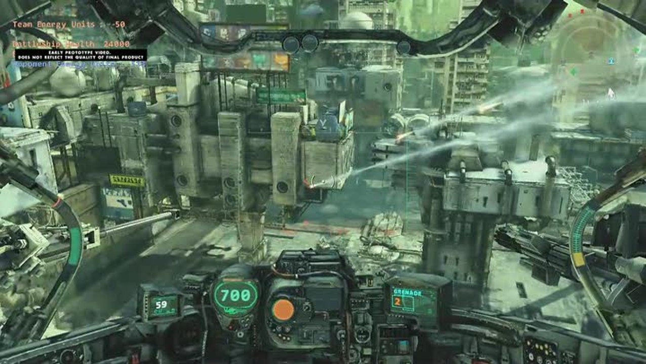 Hawken : Séquence de jeu à la 1ère personne