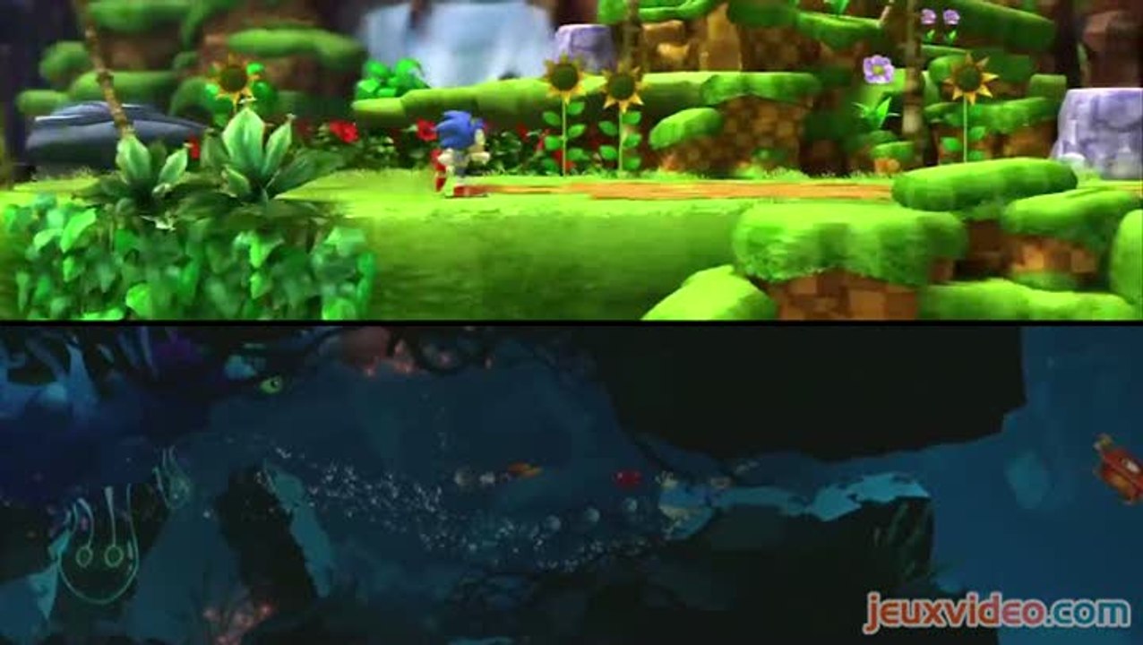 Sonic Generations : Sonic vs Rayman