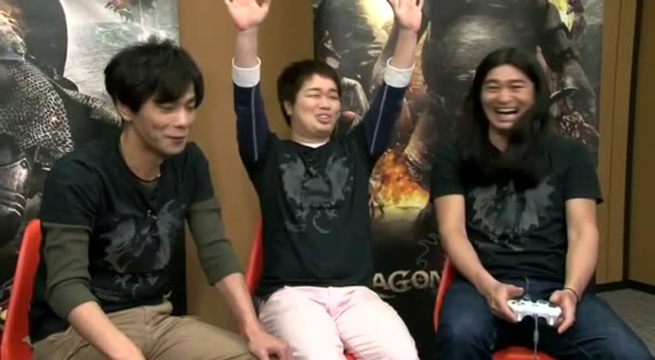 Dragon's Dogma : Trois Japonais jouent à Dragon's Dogma
