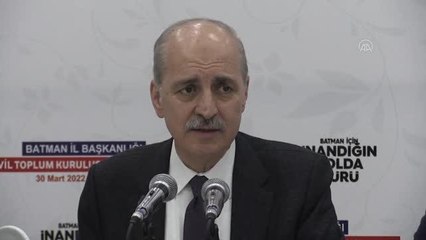 Kurtulmuş: "Türkiye'nin bu bölgede güçlü ve büyük bir ülke olarak ayakta durmaktan başka şansı yoktur"
