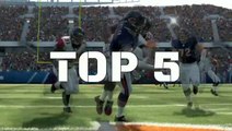 Madden NFL 12 : Top 5 des meilleurs essais de la semaine