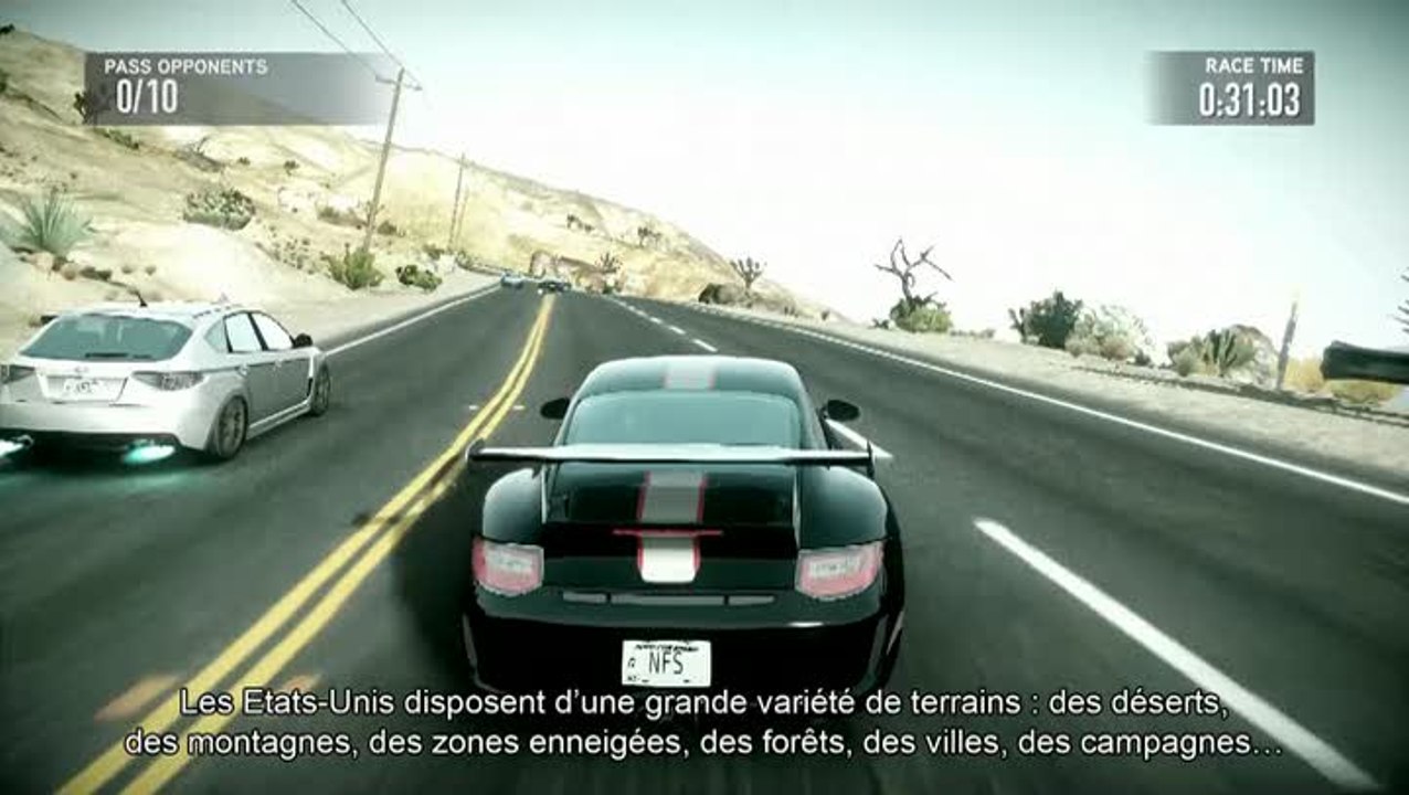 Need for Speed : The Run : GC 2011 : Petit tour du propriétaire