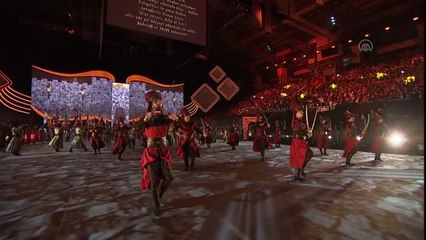 "2022 Türk Dünyası Kültür Başkenti" resmi açılış programı - Halk Oyunları gösterileri