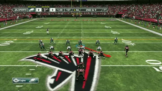 Madden NFL 12 : Falcons Vs Eagles - premier quart-temps