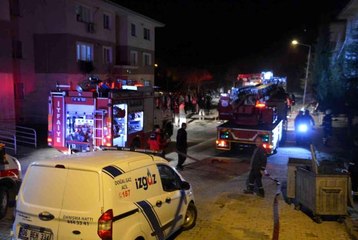 Kocaeli'de korkutan yangın: 7 kişi dumandan etkilendi