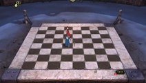 Battle Chess : La Dame et le Chevalier vus d'en haut
