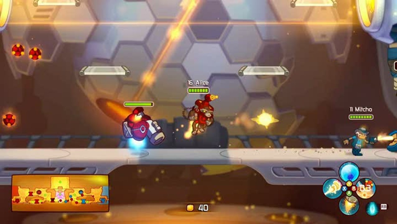 Awesomenauts : Yuri - Gameplay