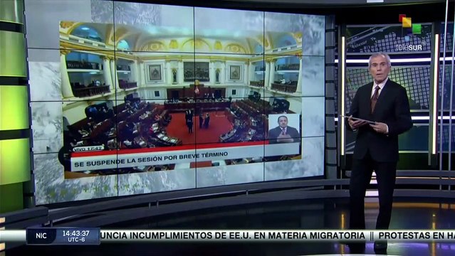 Congreso de Perú debate moción de censura contra ministro de Salud Hernán Condori