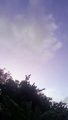 Circular White UFO Spotted Flying Around Guam