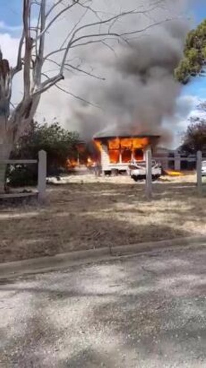 Creswick house fire