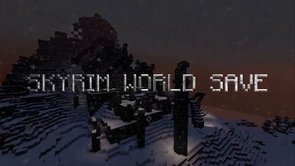 Minecraft : Skyrim investit les cubes !