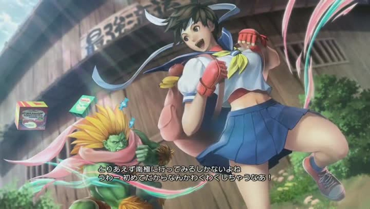 Street Fighter X Tekken : Blanka et Sakura
