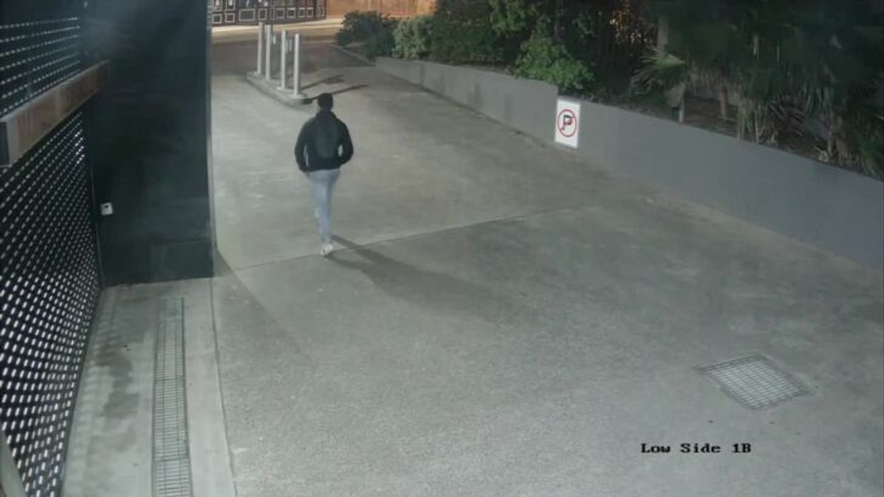 Security camera footage