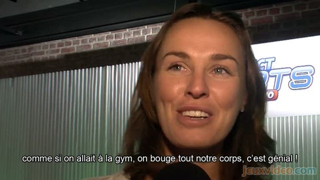 Kinect Sports Saison 2 : GC 2011 : Interview de Martina Hingis