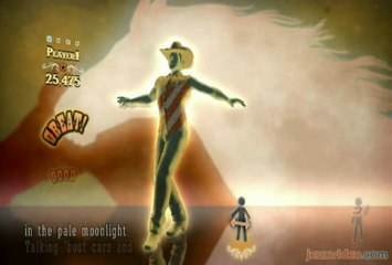 Country Dance : Tracklist et gameplay