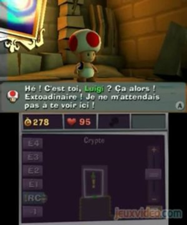 Luigi's Mansion 2 : Rencontre avec Toad