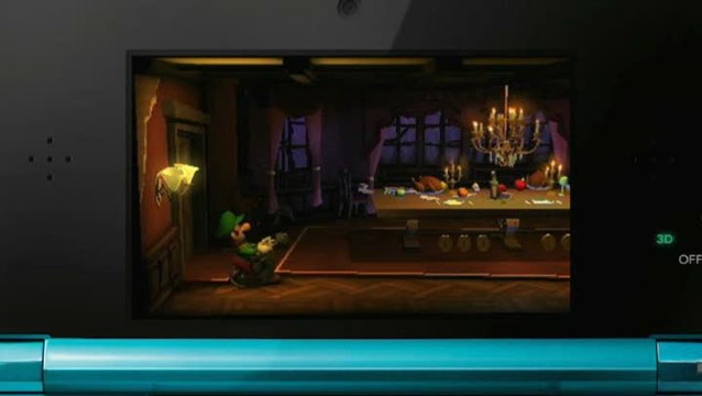Luigi's Mansion 2 : TGS 2011 : Nintendo 3DS Conference 2011 : Trailer qui fait peur