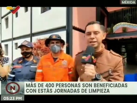 Mérida | Gobierno Bolivariano activó jornada de desinfección en el urbanismo Bicentenario