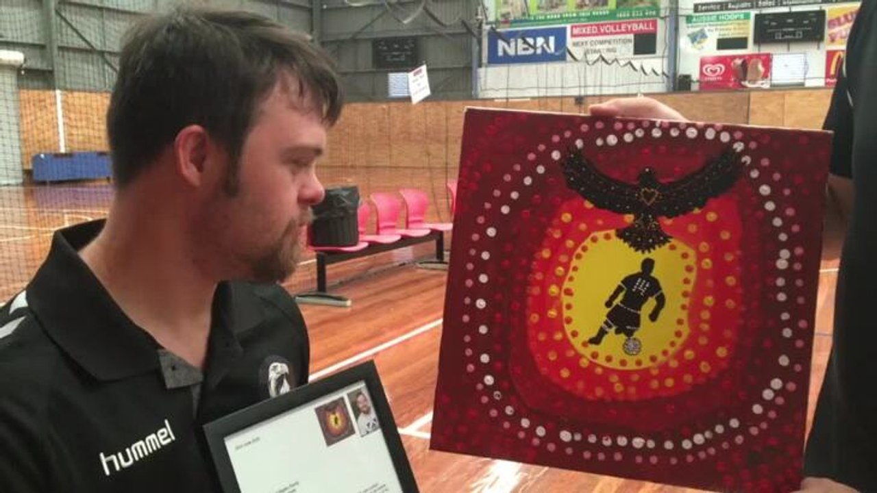 Braydon Stevens talks about his artwork