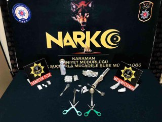 Karaman'da uyuşturucu ticaretinden 3 kişi tutuklandı