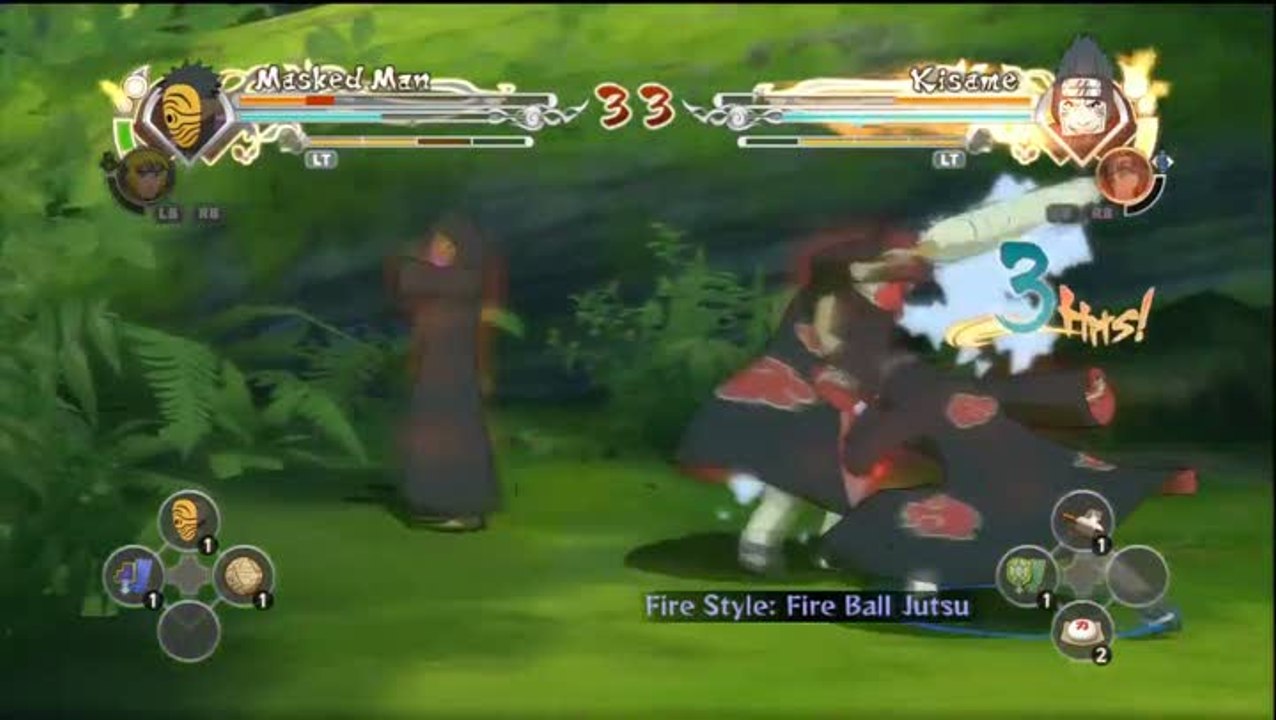 Naruto Shippuden : Ultimate Ninja Storm Generations : Tournoi des générations - Quarts de finale 1