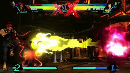 Ultimate Marvel vs. Capcom 3 : GC 2011 : Dr Strange vs Nemesis - Round 2