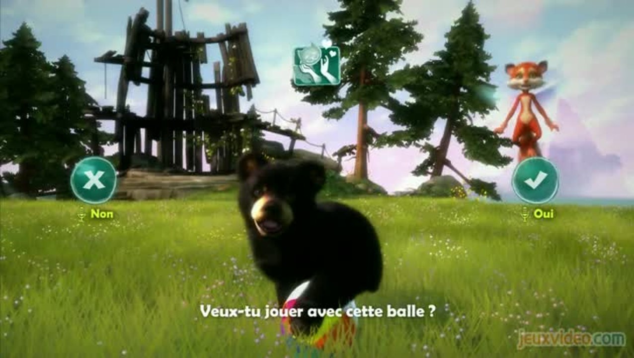 Kinectimals : Joue avec des Ours ! : Soins