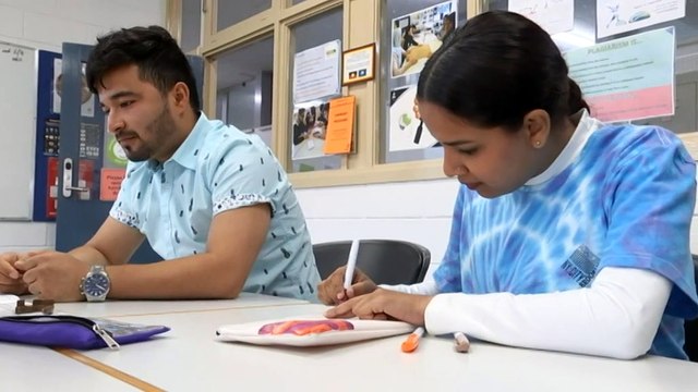 International students at Adelaide college building prosthetics to help landmine victims overseas