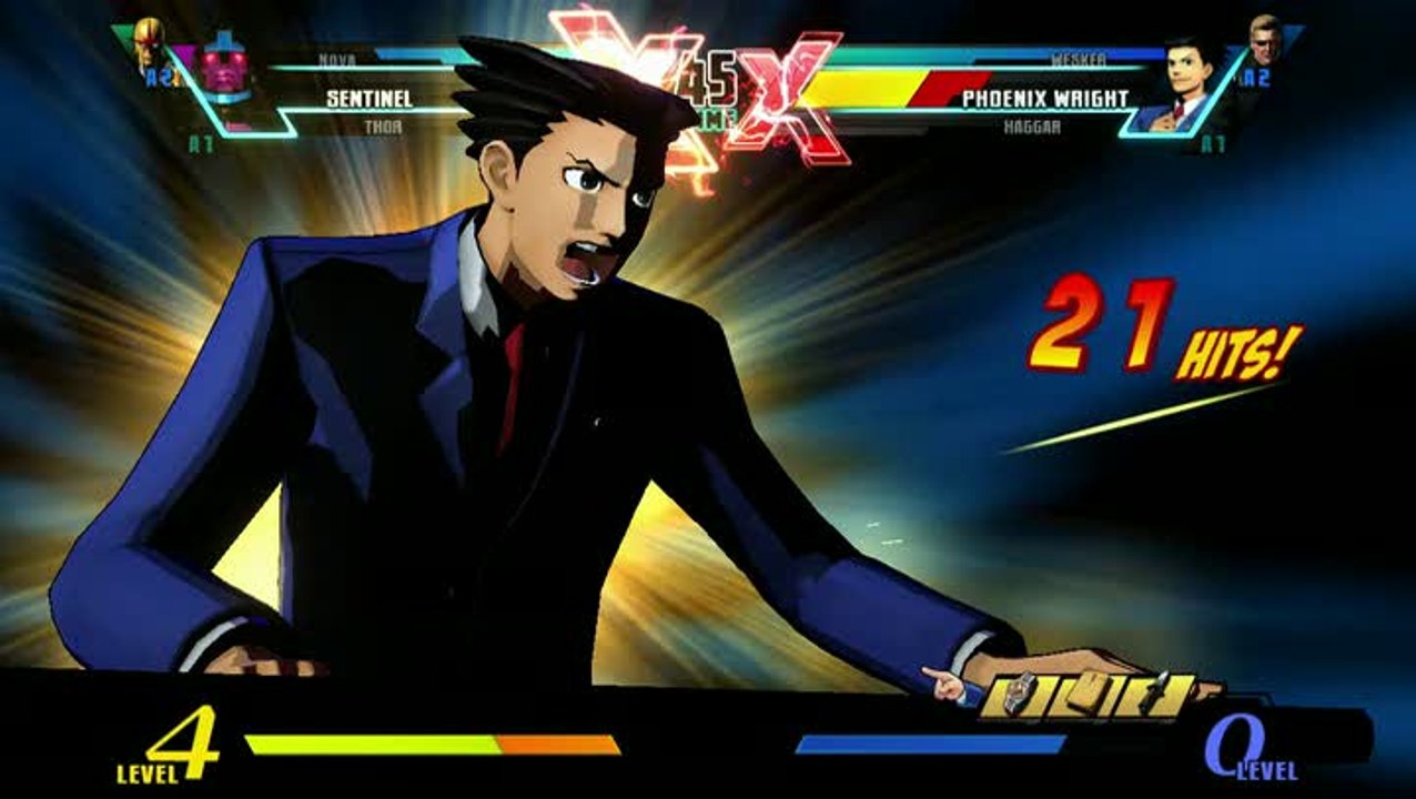 Ultimate Marvel vs. Capcom 3 : Nova Vs Pheonix Wright