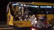 Acidente entre caminhão e ônibus deixa feridos em Florianópolis