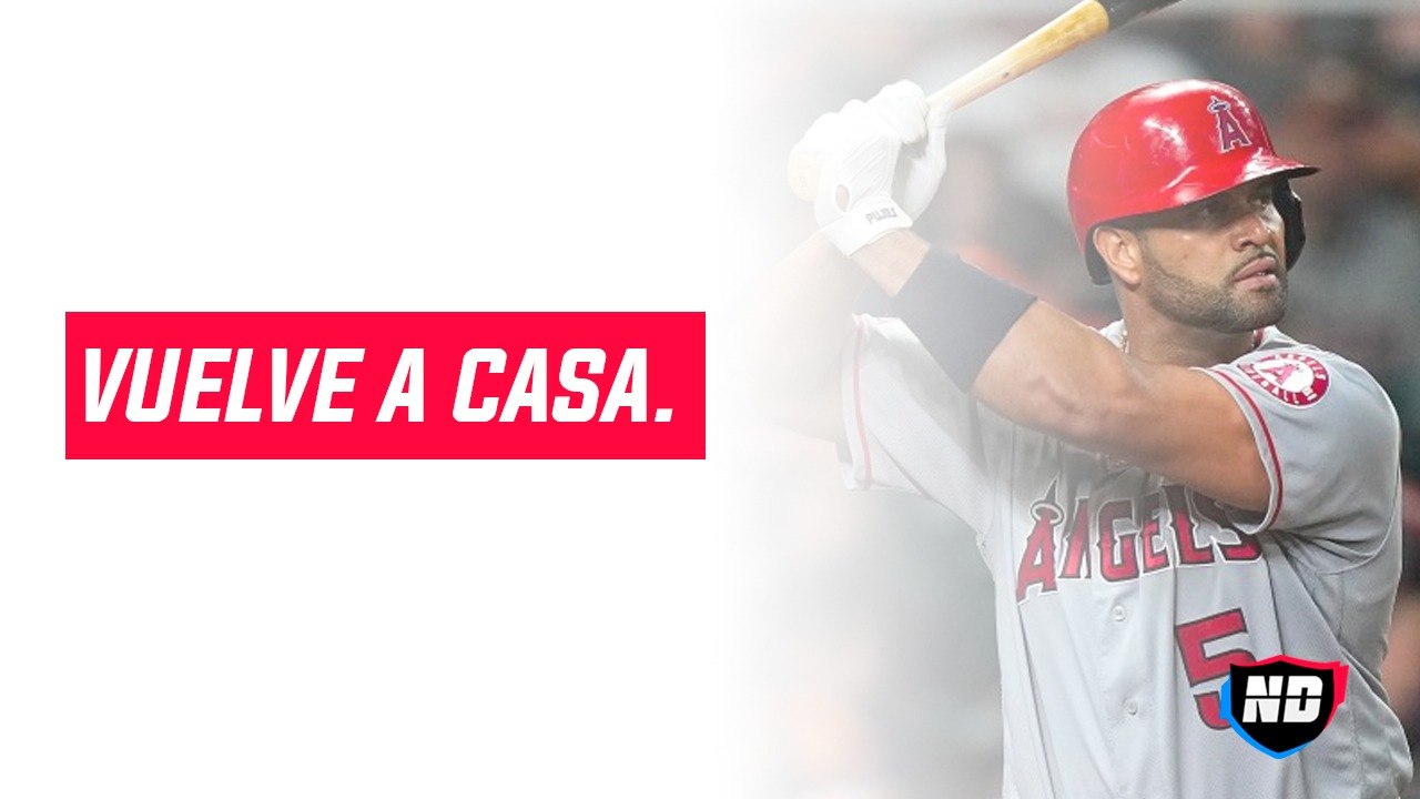 Albert Pujols regresa a casa.