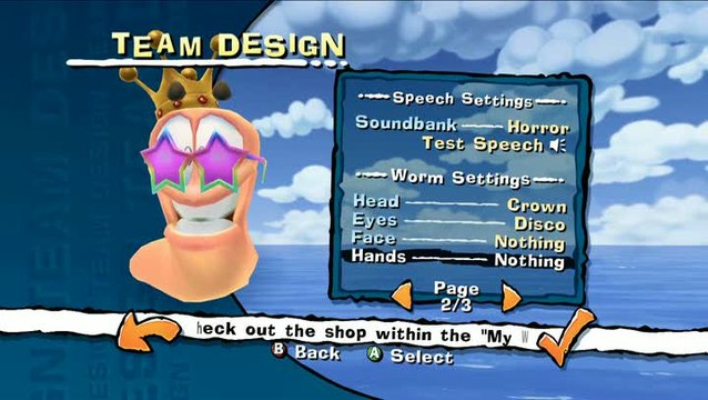 Worms Ultimate Mayhem : Customisation