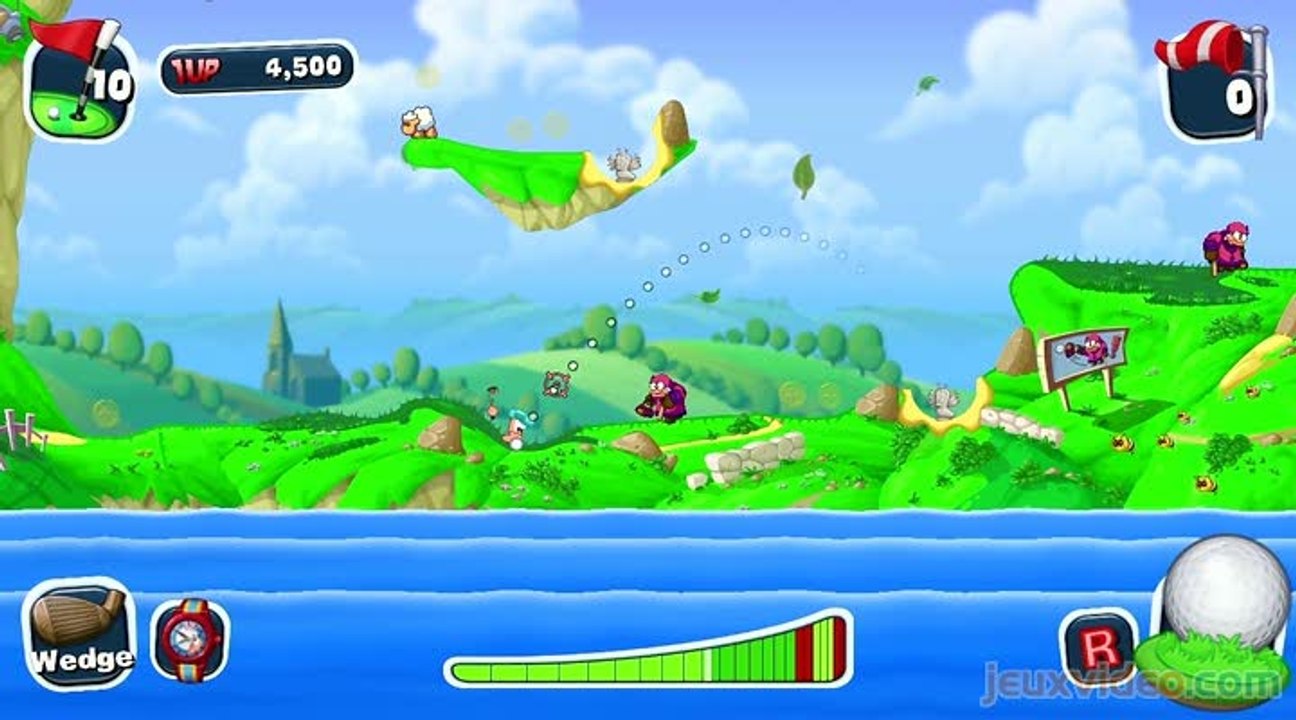 Worms Crazy Golf : Les Worms se mettent au vert