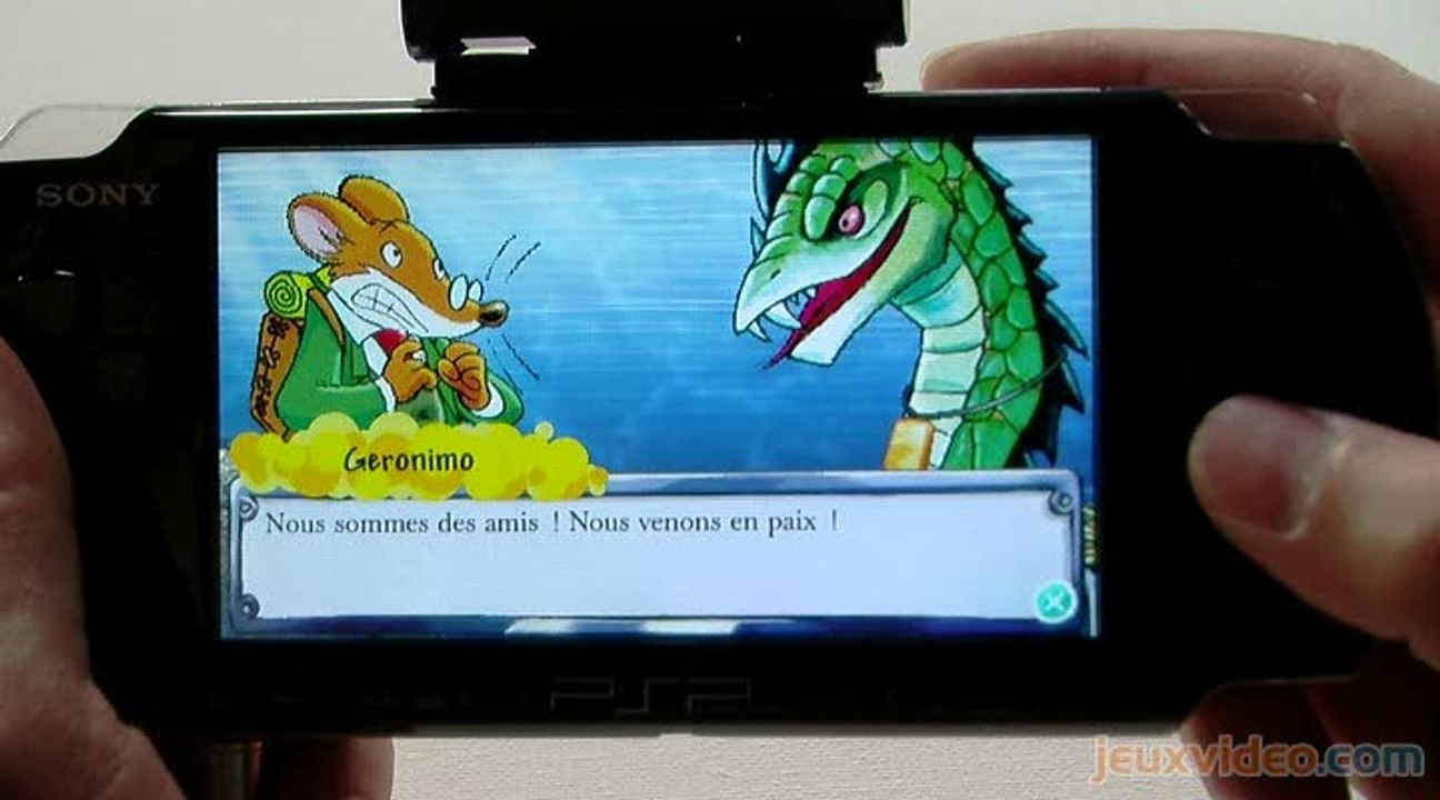 Jeu PSP Geronimo Stilton Le Royaume De La Fantaisie – PAL FR – Bon état