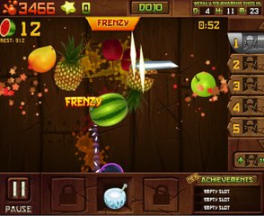 Fruit Ninja Frenzy : Mega Freeze et Rush