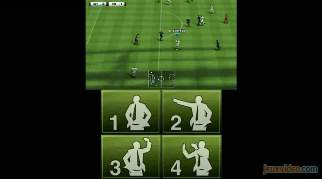 Pro Evolution Soccer 2012 3D : Inter vs Marseille