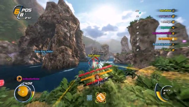 SkyDrift : Le pack Extreme Fighters