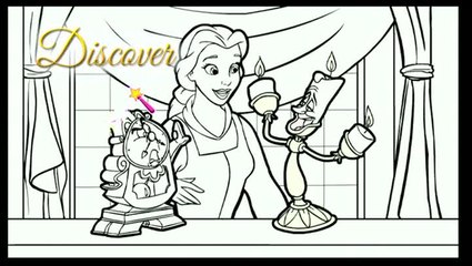 Disney Princesse Livres Enchantés : Le coloriage virtuel