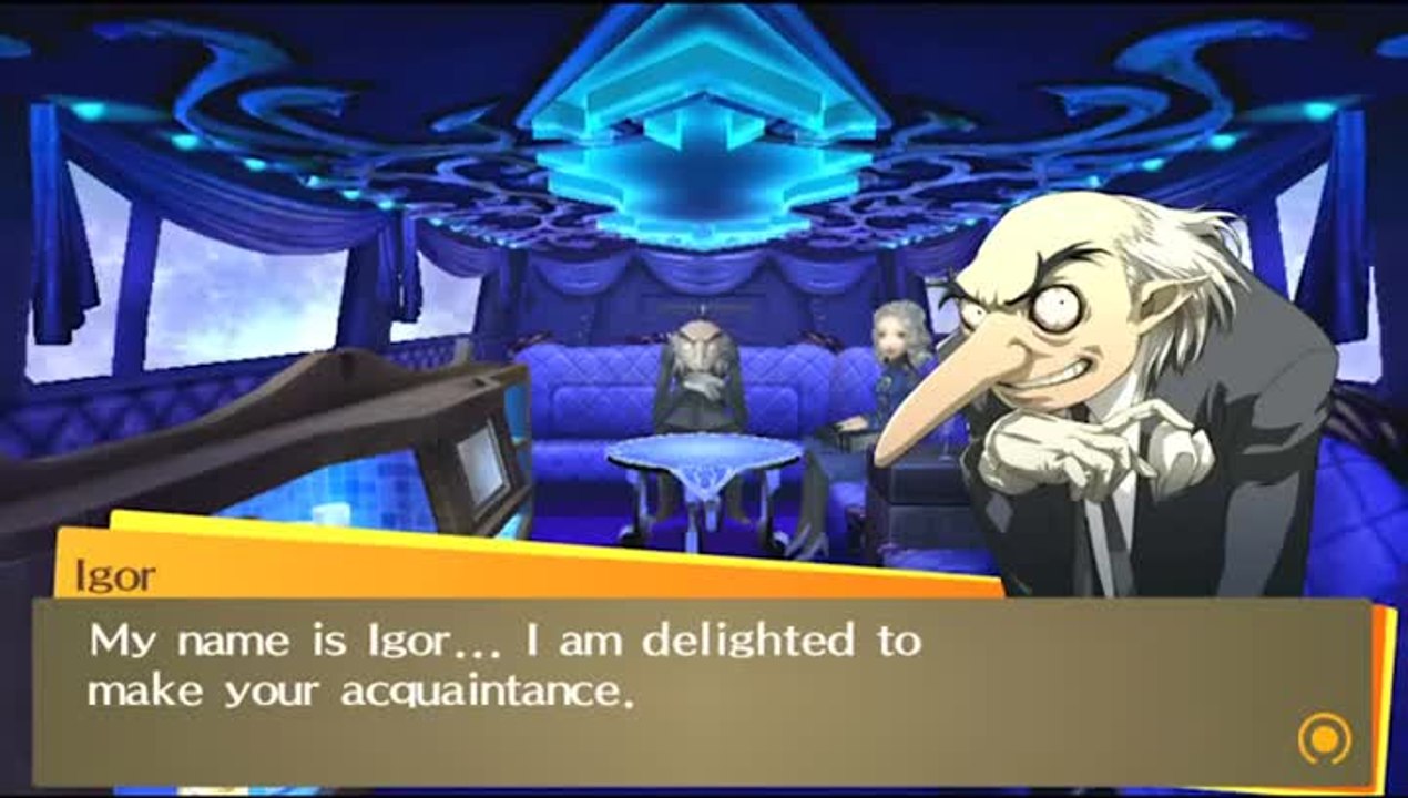 Persona 4 : The Golden : Personas : The Velvet Room