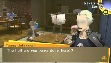 Persona 4 : The Golden : A Known Delinquent ?