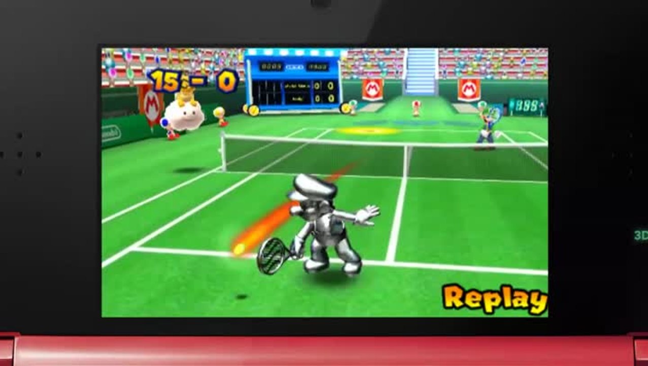 Mario Tennis Open : Metal Mario