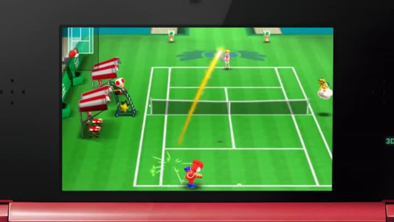 Mario Tennis Open : Le Yoshi rouge