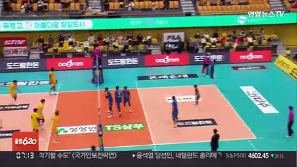 새 역사를 쓴 케이타…한국전력은 봄 배구 막차