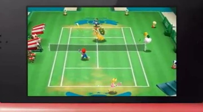 Mario Tennis Open : TGS 2011 : Nintendo 3DS Conference 2011 : Trailer n°1