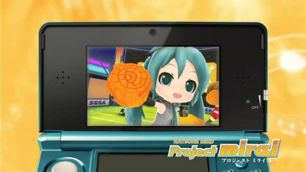 Hatsune Miku Project Mirai : TGS 2011 : Nintendo 3DS Conference 2011 : Trailer n°3