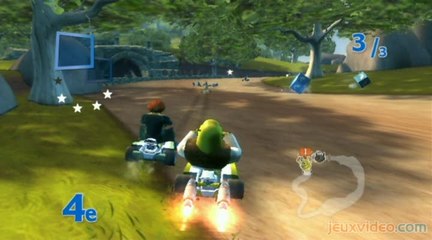 Dreamworks Super Star Kartz : Une course dans les marais